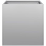 vidaXL Jardinieră 40x40x40 cm oțel galvanizat vidaXL Jardinieră 40x40x40 cm oțel galvanizat