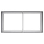 vidaXL Jardinieră 80x40x40 cm oțel galvanizat vidaXL Jardinieră 80x40x40 cm oțel galvanizat