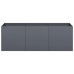 vidaXL Jardinieră Antracit 120x40x40 cm Oțel laminat la rece vidaXL Jardinieră Antracit 120x40x40 cm Oțel laminat la rece