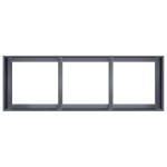 vidaXL Jardinieră Antracit 120x40x40 cm Oțel laminat la rece vidaXL Jardinieră Antracit 120x40x40 cm Oțel laminat la rece