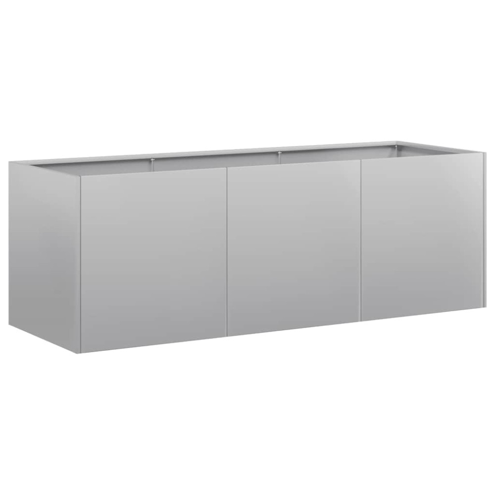 vidaXL Jardinieră 120x40x40 cm oțel galvanizat