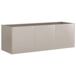 vidaXL Jardinieră Rusty 120x40x40 cm Oțel pentru intemperii vidaXL Jardinieră Rusty 120x40x40 cm Oțel pentru intemperii