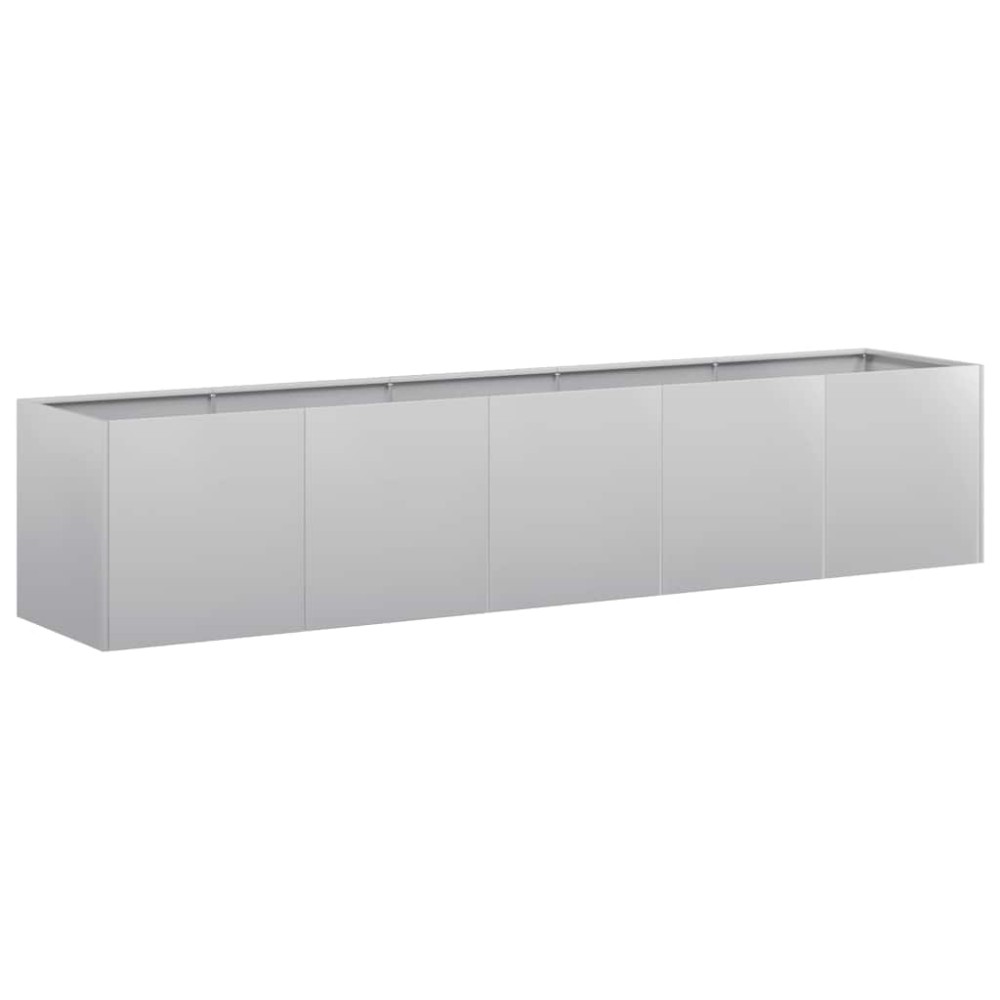 vidaXL Jardinieră 200x40x40 cm oțel galvanizat