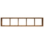 vidaXL Jardinieră Rusty 200x40x40 cm Oțel pentru intemperii vidaXL Jardinieră Rusty 200x40x40 cm Oțel pentru intemperii