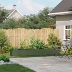 vidaXL Jardinieră verde măsline 280x40x40 cm oțel laminat la rece vidaXL Jardinieră verde măsline 280x40x40 cm oțel laminat la rece