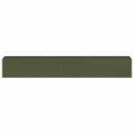 vidaXL Jardinieră verde măsline 280x40x40 cm oțel laminat la rece vidaXL Jardinieră verde măsline 280x40x40 cm oțel laminat la rece