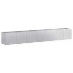 vidaXL Jardinieră 280x40x40 cm oțel galvanizat vidaXL Jardinieră 280x40x40 cm oțel galvanizat