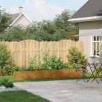 vidaXL Jardinieră Rusty 280x40x40 cm Oțel pentru intemperii vidaXL Jardinieră Rusty 280x40x40 cm Oțel pentru intemperii