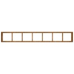 vidaXL Jardinieră Rusty 280x40x40 cm Oțel pentru intemperii vidaXL Jardinieră Rusty 280x40x40 cm Oțel pentru intemperii