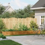 vidaXL Jardinieră Rusty 360x40x40 cm Oțel rezistent la intemperii