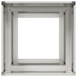 vidaXL Jardinieră 40x40x80 cm oțel inoxidabil vidaXL Jardinieră 40x40x80 cm oțel inoxidabil