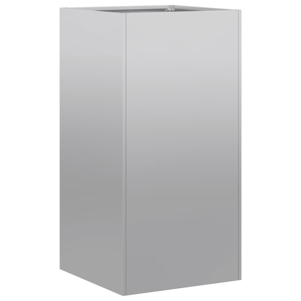 vidaXL Jardinieră 40x40x80 cm oțel galvanizat