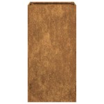 vidaXL Jardinieră Rusty 40x40x80 cm Oțel pentru intemperii vidaXL Jardinieră Rusty 40x40x80 cm Oțel pentru intemperii