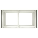 vidaXL Jardinieră alb 80x40x80 cm Oțel laminat la rece vidaXL Jardinieră alb 80x40x80 cm Oțel laminat la rece