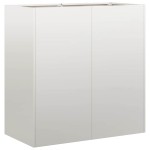 vidaXL Jardinieră 80x40x80 cm oțel inoxidabil vidaXL Jardinieră 80x40x80 cm oțel inoxidabil