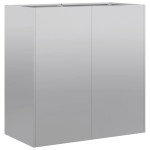 vidaXL Jardinieră 80x40x80 cm oțel galvanizat vidaXL Jardinieră 80x40x80 cm oțel galvanizat