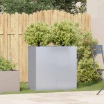 vidaXL Jardinieră 80x40x80 cm oțel galvanizat vidaXL Jardinieră 80x40x80 cm oțel galvanizat