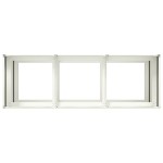 vidaXL Jardinier alb 120x40x80 cm Oțel laminat la rece vidaXL Jardinier alb 120x40x80 cm Oțel laminat la rece
