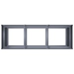 vidaXL Jardinieră Antracit 120x40x80 cm Oțel laminat la rece vidaXL Jardinieră Antracit 120x40x80 cm Oțel laminat la rece