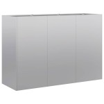 vidaXL Jardinieră 120x40x80 cm oțel galvanizat vidaXL Jardinieră 120x40x80 cm oțel galvanizat