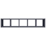 vidaXL Jardinieră Antracit 200x40x80 cm Oțel laminat la rece vidaXL Jardinieră Antracit 200x40x80 cm Oțel laminat la rece