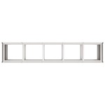 vidaXL Jardinieră 200x40x80 cm oțel inoxidabil