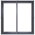 vidaXL Jardinieră Antracit 80x80x40 cm Oțel laminat la rece vidaXL Jardinieră Antracit 80x80x40 cm Oțel laminat la rece