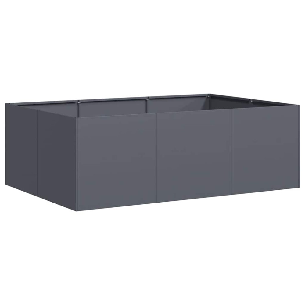 vidaXL Jardinieră Antracit 120x80x40 cm Oțel
