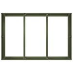 vidaXL Jardinieră verde măsline 120x80x40 cm oțel vidaXL Jardinieră verde măsline 120x80x40 cm oțel