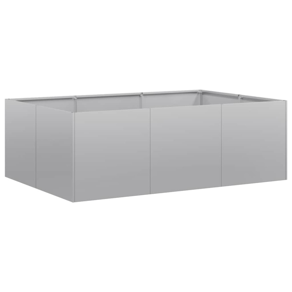 vidaXL Jardinieră 120x80x40 cm oțel galvanizat