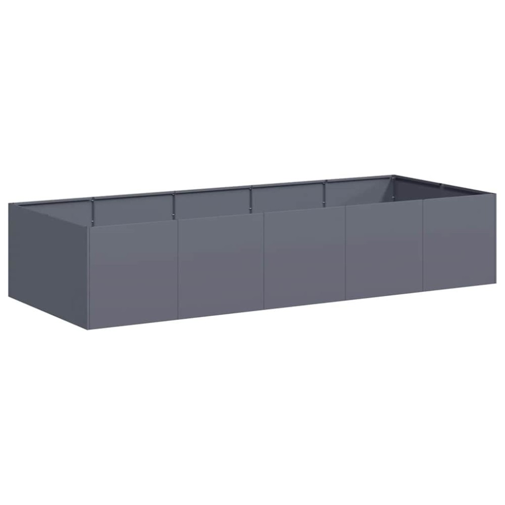 vidaXL Jardinieră Antracit 200x80x40 cm Oțel