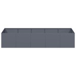 vidaXL Jardinieră Antracit 200x80x40 cm Oțel vidaXL Jardinieră Antracit 200x80x40 cm Oțel