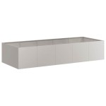 vidaXL Jardinieră Rusty 200x80x40 cm Oțel pentru intemperii vidaXL Jardinieră Rusty 200x80x40 cm Oțel pentru intemperii