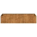 vidaXL Jardinieră Rusty 200x80x40 cm Oțel pentru intemperii vidaXL Jardinieră Rusty 200x80x40 cm Oțel pentru intemperii