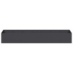 vidaXL Jardinieră Negru 280x80x40 cm Oțel vidaXL Jardinieră Negru 280x80x40 cm Oțel