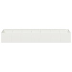 vidaXL Jardinieră alb 280x80x40 cm oțel vidaXL Jardinieră alb 280x80x40 cm oțel