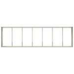 vidaXL Jardinieră alb 280x80x40 cm oțel vidaXL Jardinieră alb 280x80x40 cm oțel