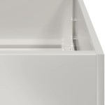 vidaXL Jardinieră 280x80x40 cm oțel inoxidabil