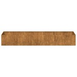 vidaXL Jardinieră Rusty 280x80x40 cm Oțel pentru intemperii