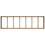 vidaXL Jardinieră Rusty 280x80x40 cm Oțel pentru intemperii