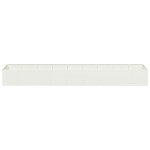 vidaXL Jardinieră alb 360x80x40 cm oțel vidaXL Jardinieră alb 360x80x40 cm oțel