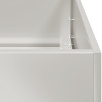 vidaXL Jardinieră 360x80x40 cm oțel inoxidabil