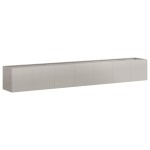 vidaXL Jardinieră Rusty 360x80x40 cm Oțel rezistent la intemperii vidaXL Jardinieră Rusty 360x80x40 cm Oțel rezistent la intemperii
