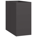 vidaXL Jardinieră Negru 40x80x80 cm Oțel vidaXL Jardinieră Negru 40x80x80 cm Oțel