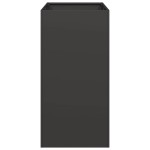 vidaXL Jardinieră Negru 40x80x80 cm Oțel vidaXL Jardinieră Negru 40x80x80 cm Oțel