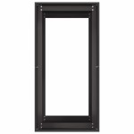 vidaXL Jardinieră Negru 40x80x80 cm Oțel vidaXL Jardinieră Negru 40x80x80 cm Oțel