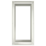 vidaXL Jardinieră alb 40x80x80 cm oțel vidaXL Jardinieră alb 40x80x80 cm oțel