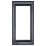 vidaXL Jardinieră Antracit 40x80x80 cm Oțel vidaXL Jardinieră Antracit 40x80x80 cm Oțel