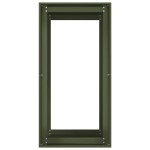 vidaXL Jardinieră verde măsline 40x80x80 cm oțel vidaXL Jardinieră verde măsline 40x80x80 cm oțel