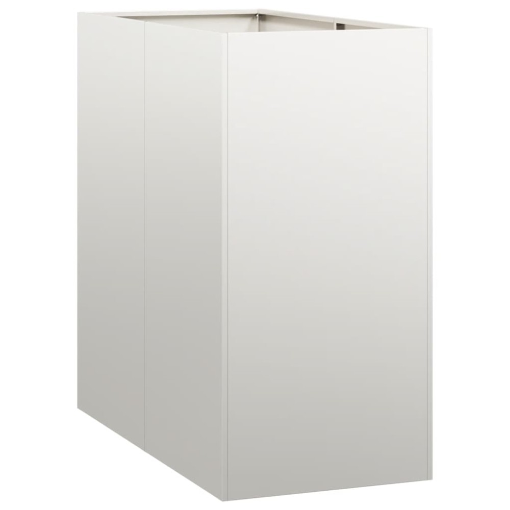 vidaXL Jardinieră 40x80x80 cm oțel inoxidabil